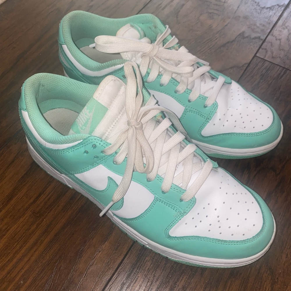 Green Glow Dunks - Womens 10, Mens 8.5 Nike Used
